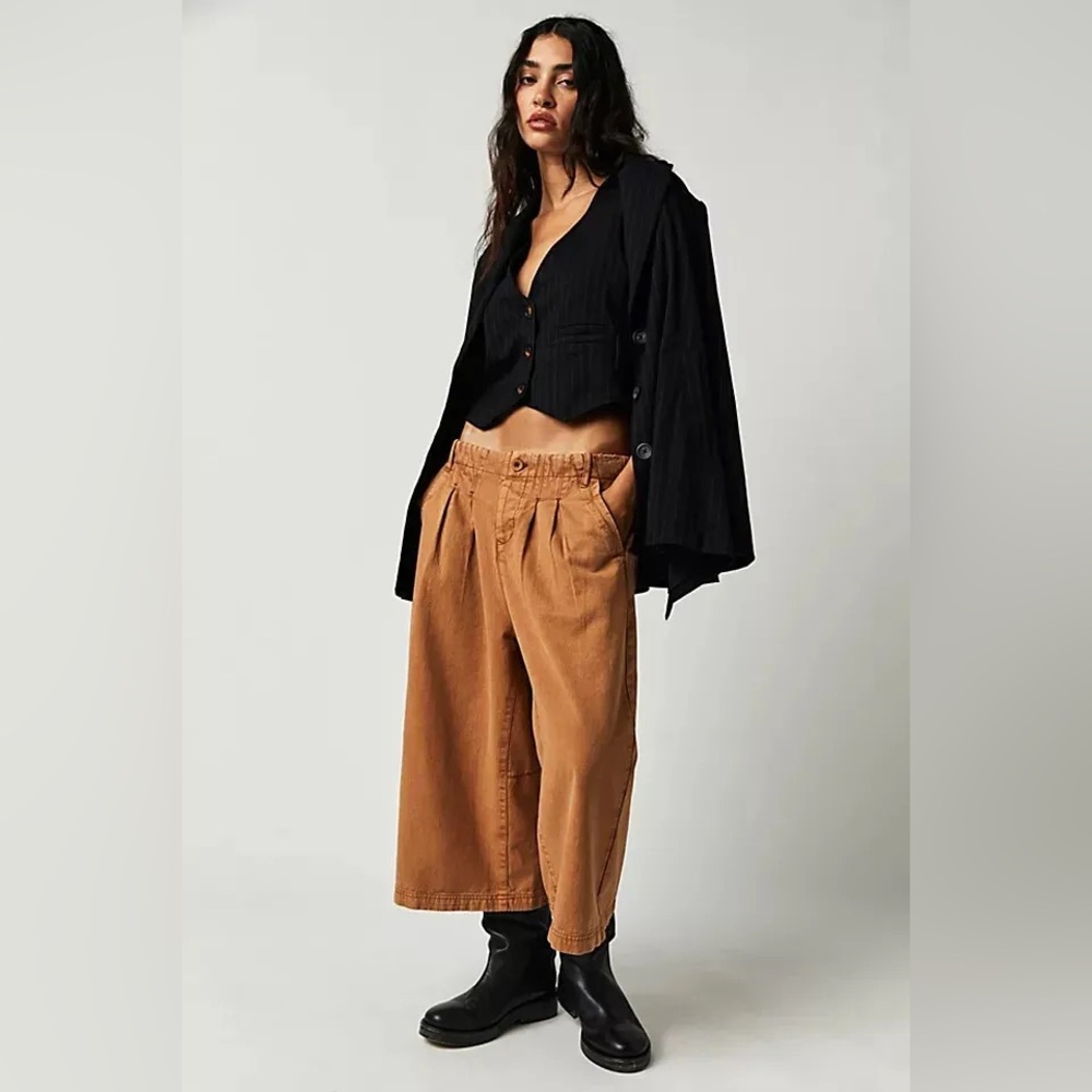 BNWT — Free People Hard Rain Goucho — Size 8